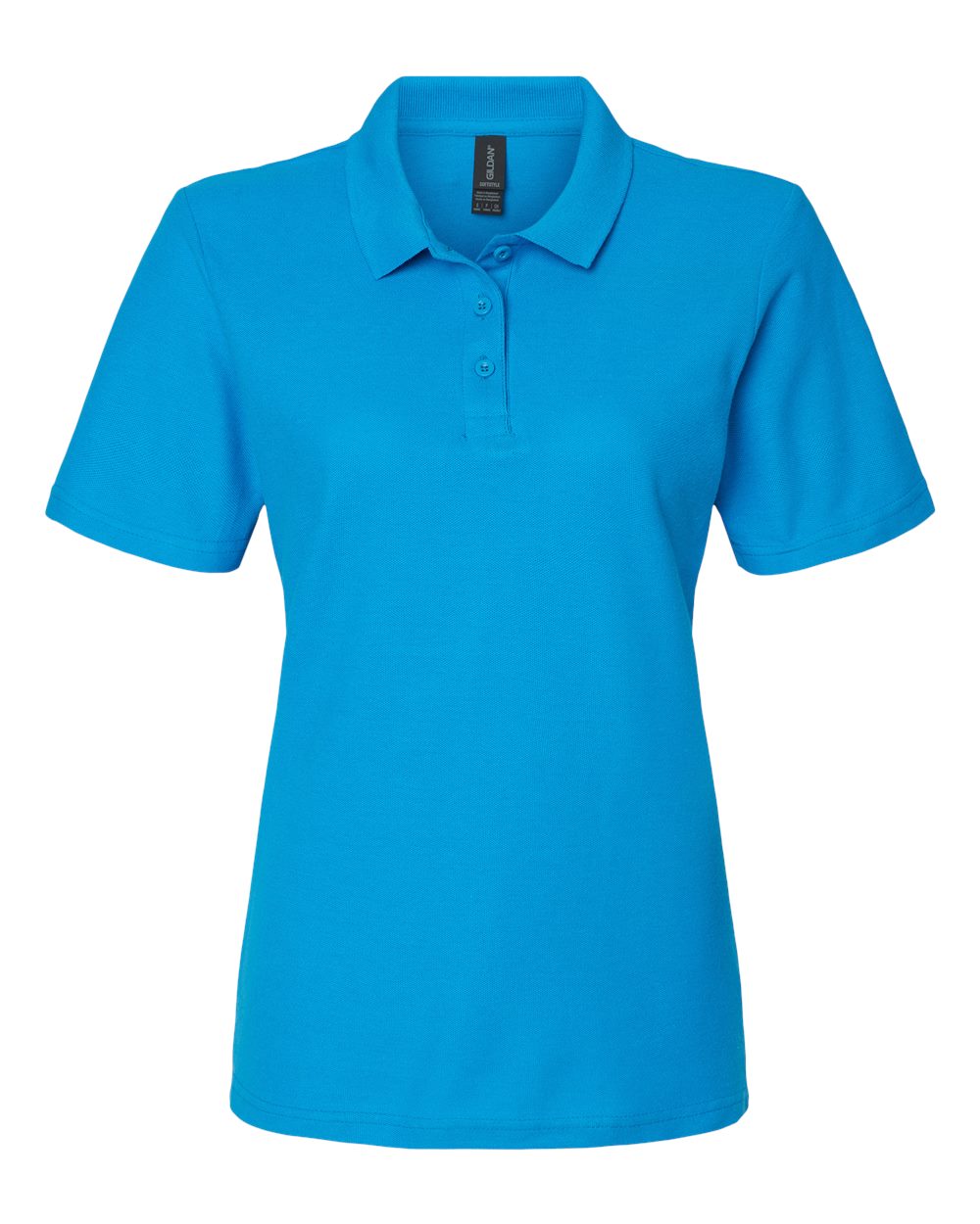 Gildan Women's Softstyle® Pique Polo. 64800L - Sapphire