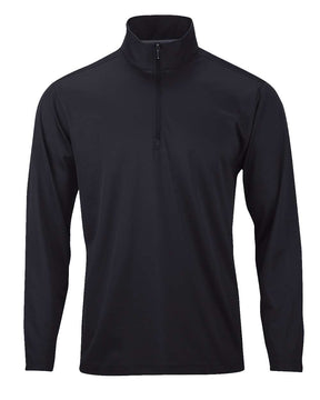 Paragon Men's Breckenridge Quarter-Zip Pullover. 164 - Black