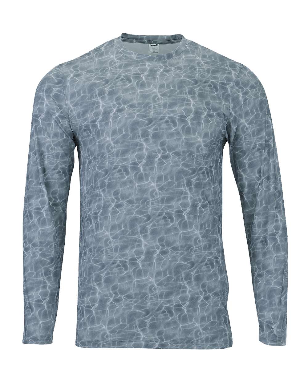 Paragon Men's Belize Sublimated Long Sleeve T-Shirt. 230 - Dark Water