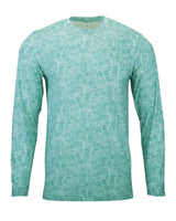 Paragon Men's Belize Sublimated Long Sleeve T-Shirt. 230 - Emerald Water