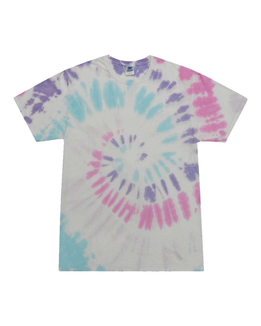 Colortone Unisex Multi-Color Tie-Dyed T-Shirt. 1000 - Acadia