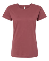 LAT Women's Fine Jersey Tee. 3516 - Rouge