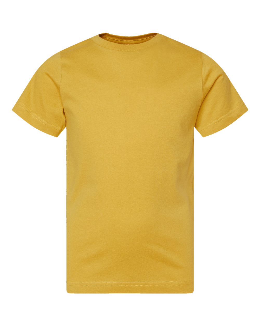 LAT Youth Fine Jersey Tee. 6101 - Mustard