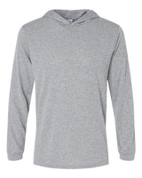 Paragon Unisex Bahama Performance Hooded Long Sleeve T-Shirt. 220 - Heather Grey