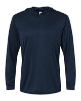 Paragon Unisex Bahama Performance Hooded Long Sleeve T-Shirt. 220 - Navy