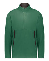 Augusta Sportswear Unisex Eco Revive™ Polar Fleece Quarter-Zip Pullover. 6855 - Dark Green
