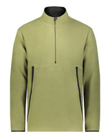 Augusta Sportswear Unisex Eco Revive™ Polar Fleece Quarter-Zip Pullover. 6855 - Olive