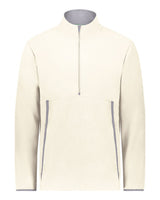 Augusta Sportswear Unisex Eco Revive™ Polar Fleece Quarter-Zip Pullover. 6855 - Oyster