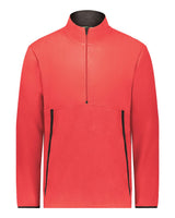 Augusta Sportswear Youth Eco Revive™ Polar Fleece Quarter-Zip Pullover. 6856 - Scarlet
