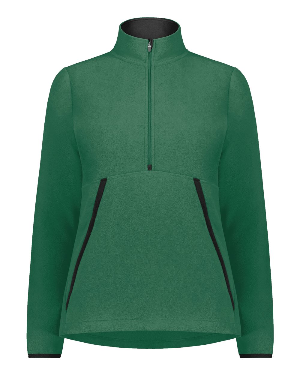 Augusta Sportswear Women's Eco Revive™ Polar Fleece Quarter-Zip Pullover. 6857 - Dark Green