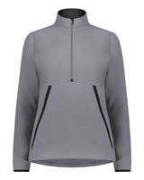 Augusta Sportswear Women's Eco Revive™ Polar Fleece Quarter-Zip Pullover. 6857 - Graphite