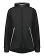 Augusta Sportswear Women's Eco Revive™ Polar Fleece Hooded Full-Zip Jacket. 6860 - Black