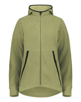 Augusta Sportswear Women's Eco Revive™ Polar Fleece Hooded Full-Zip Jacket. 6860 - Olive