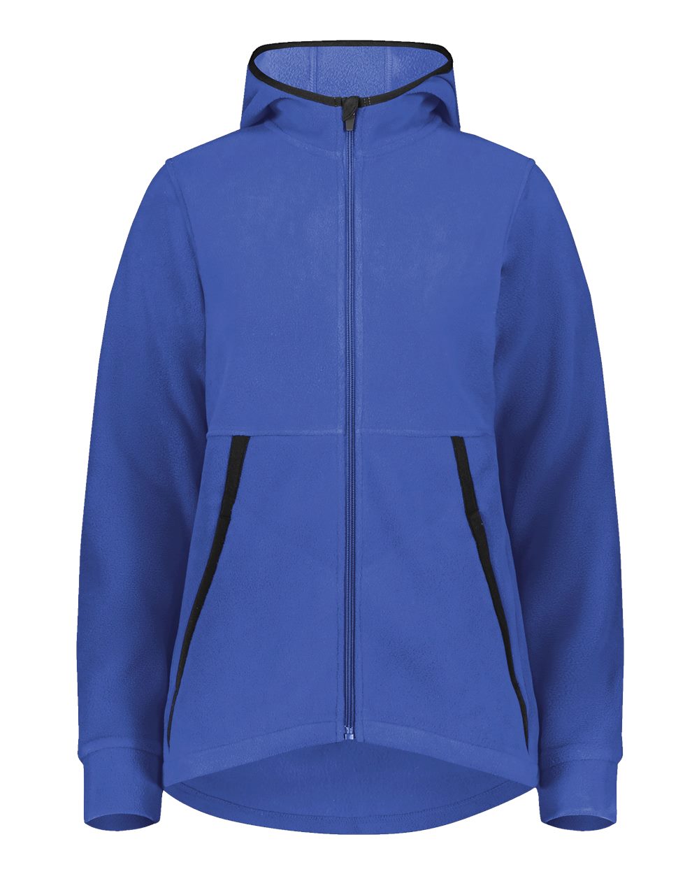Augusta Sportswear Women's Eco Revive™ Polar Fleece Hooded Full-Zip Jacket. 6860 - Royal