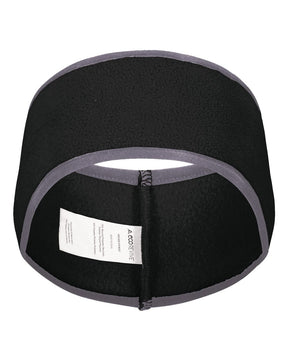 Augusta Sportswear Eco Revive™ Polar Fleece Headband. 6893 - Black