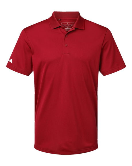 Adidas Men's Performance Piqué Polo. A430 - Power Red