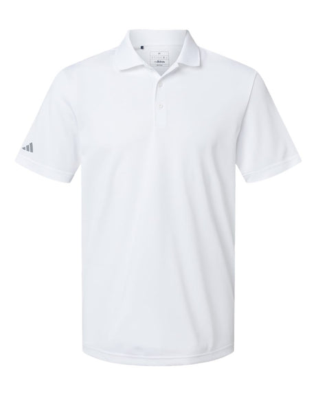 Adidas Men's Performance Piqué Polo. A430 - White