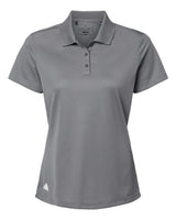 Adidas Women's Performance Piqué Polo. A431 - Grey Three