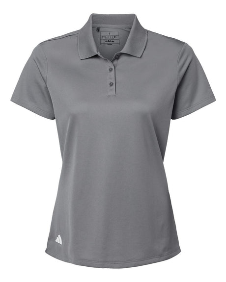 Adidas Women's Performance Piqué Polo. A431 - Grey Three
