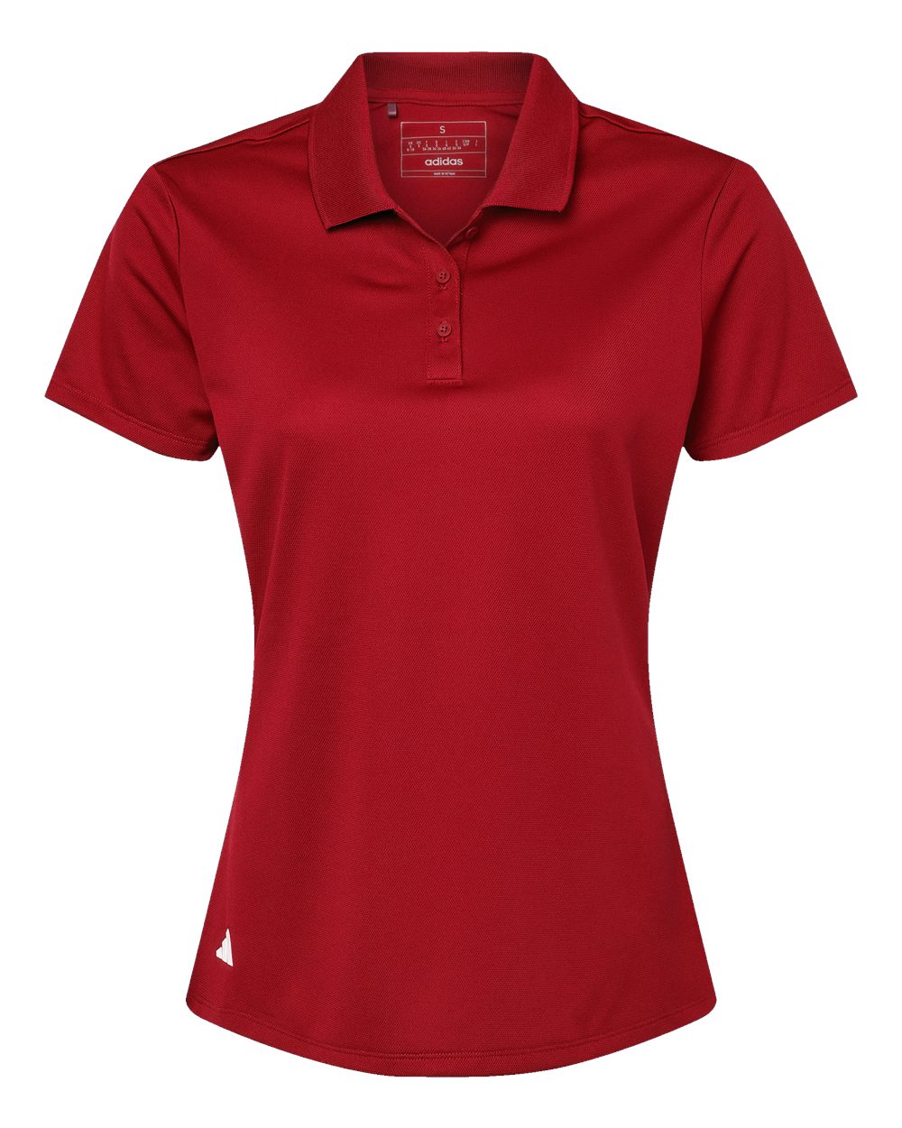 Adidas Women's Performance Piqué Polo. A431 - Power Red