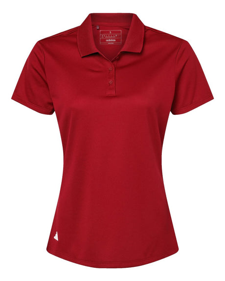Adidas Women's Performance Piqué Polo. A431 - Power Red