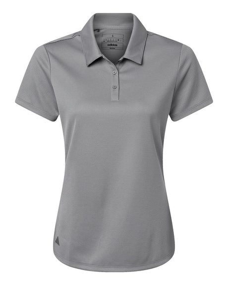 Adidas Women's Micro Piqué Polo. A581 - Grey Three