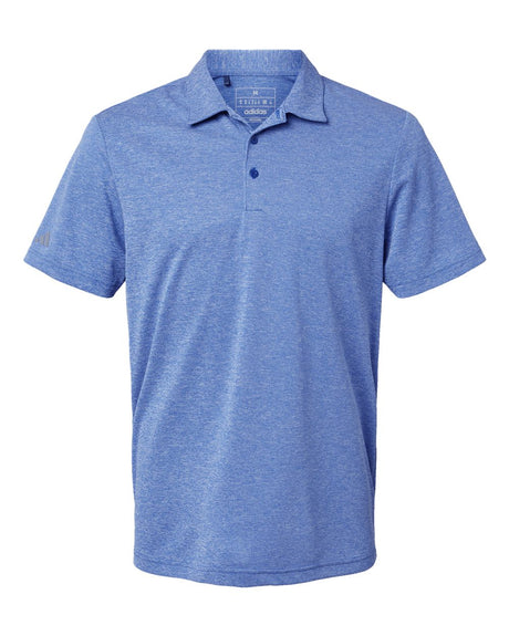 Adidas Men's Heathered Polo. A582 - Collegiate Royal Melange