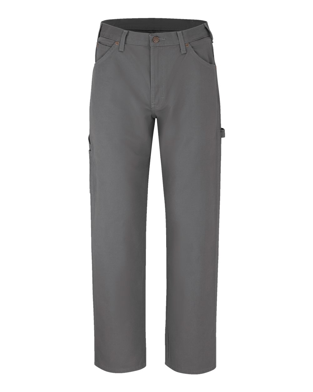 Dickies Men's Duck Carpenter Jeans. 1933 - Rinsed Slate - 37 Unhemmed