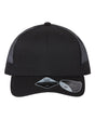 Atlantis Headwear Sustainable Trucker Cap. BRYCE - Black/ Black