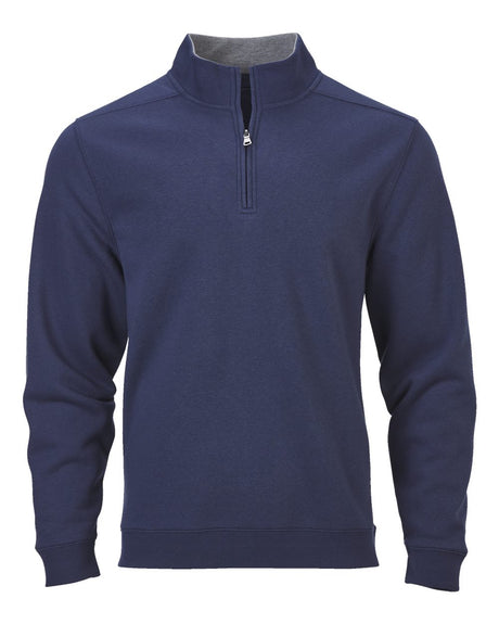 Boxercraft Unisex Fleece Quarter-Zip Pullover. BM5202 - Navy