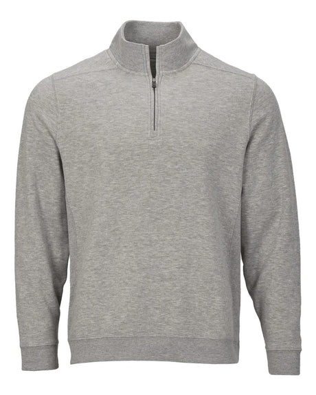 Boxercraft Unisex Fleece Quarter-Zip Pullover. BM5202 - Oxford Heather