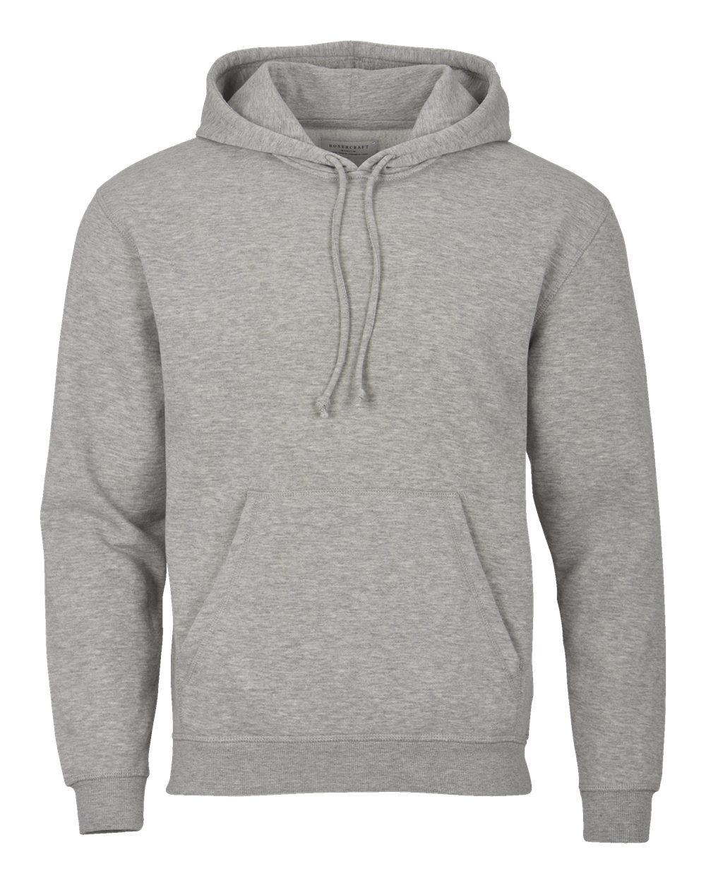 Boxercraft Unisex Fleece Hooded Sweatshirt. BM5302 - Oxford Heather