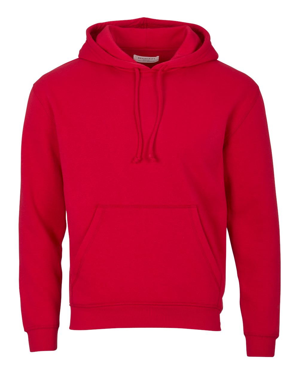 Boxercraft Unisex Fleece Hooded Sweatshirt. BM5302 - True Red