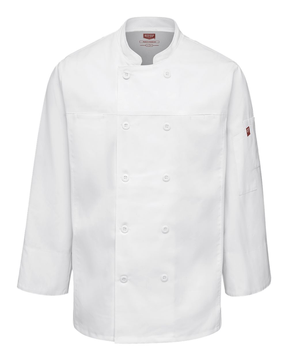 Chef Designs Deluxe Airflow Chef Coat. 054M - White