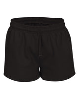 Badger Women's Athletic Fleece Shorts. 1203 - Black