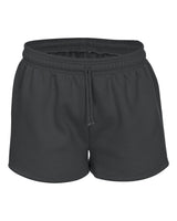 Badger Women's Athletic Fleece Shorts. 1203 - Charcoal