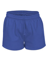 Badger Women's Athletic Fleece Shorts. 1203 - Royal