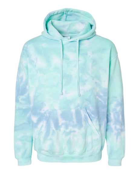 Colortone Unisex Tie-Dyed Hooded Sweatshirt. 8777 - Slushy