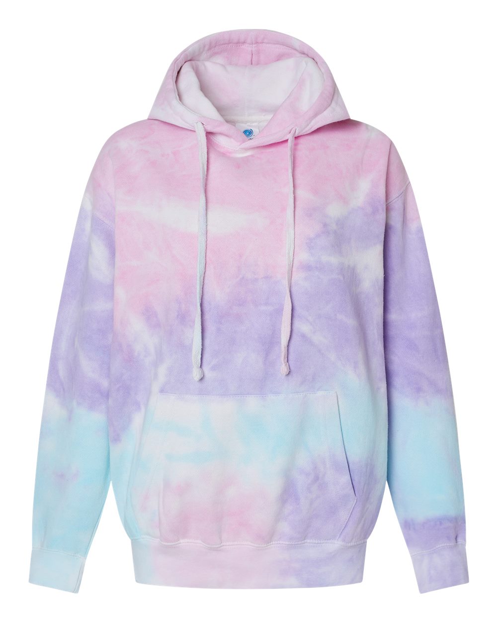 Colortone Unisex Tie-Dyed Hooded Sweatshirt. 8777 - Cotton Candy