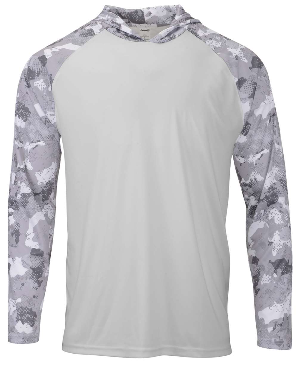 Paragon Unisex Tortuga Extreme Performance Hooded Long Sleeve T-Shirt. 240 - Aluminum