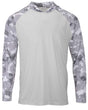 Paragon Unisex Tortuga Extreme Performance Hooded Long Sleeve T-Shirt. 240 - Aluminum