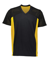 Augusta Sportswear Unisex Reversible Flag Football Jersey. 264 - Black/ Gold