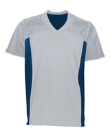 Augusta Sportswear Unisex Reversible Flag Football Jersey. 264 - Silver/ Navy