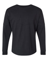 Boxercraft Women's Pom Pom Long Sleeve Jersey T-Shirt. BW3514 - Black