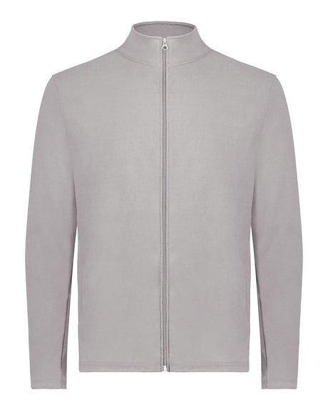 Augusta Sportswear Unisex Eco Revive™ Micro-Lite Fleece Full-Zip Jacket. 6861 - Athletic Grey