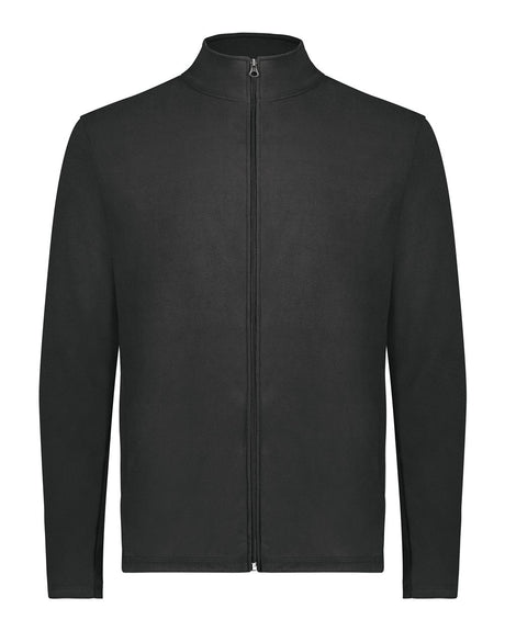 Augusta Sportswear Unisex Eco Revive™ Micro-Lite Fleece Full-Zip Jacket. 6861 - Black