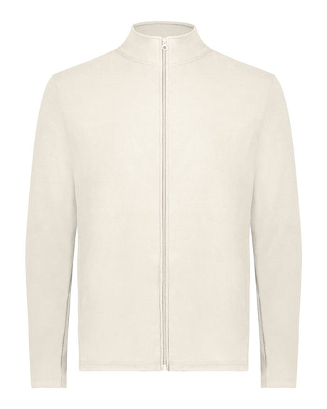 Augusta Sportswear Unisex Eco Revive™ Micro-Lite Fleece Full-Zip Jacket. 6861 - Oyster