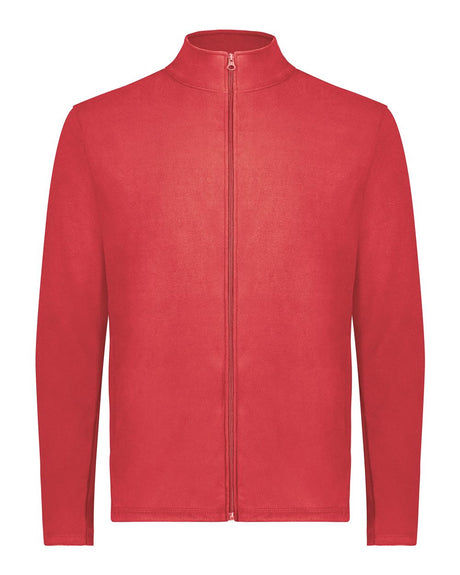 Augusta Sportswear Unisex Eco Revive™ Micro-Lite Fleece Full-Zip Jacket. 6861 - Scarlet