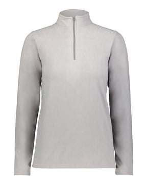 Augusta Sportswear Women's Eco Revive™ Micro-Lite Fleece Quarter-Zip Pullover. 6864 - Athletic Grey