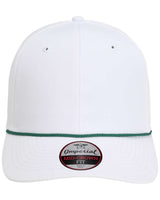 Imperial The Wingman Cap. 7054 - White/ Dark Green